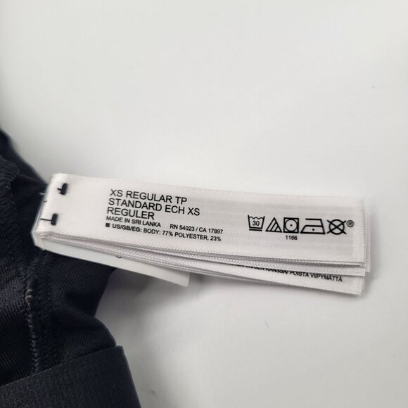 GapFit Powermove Ruched Sports Bra Black SZ XS - Picture 9 of 10